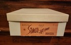 Vintage Simco Fifth Avenue Silver Glitter Platform Wedge Open Toe Shoe Size 6... — photo 9