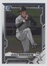 2021 Bowman Draft Chrome Brooks Gosswein #BDC-21 6tw