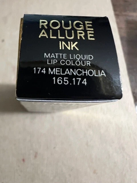 Chanel Lipstick ROUGE ALLURE INK MATTE LIQUID LIP COLOUR 174 MELANCHOLIA NIB - Image 4 of 4