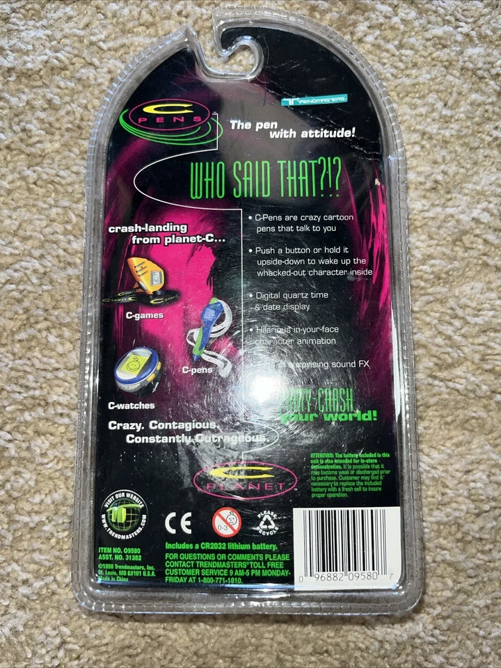 Bolígrafos Tomy #Trendmasters C de colección ROSA FEMENINO sellados de fábrica (RAROS) Foto 4 de 4