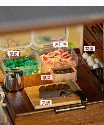Miniature Building Model Set LED Lighting City Street View Scene Display Model - Picture 135 of 187
