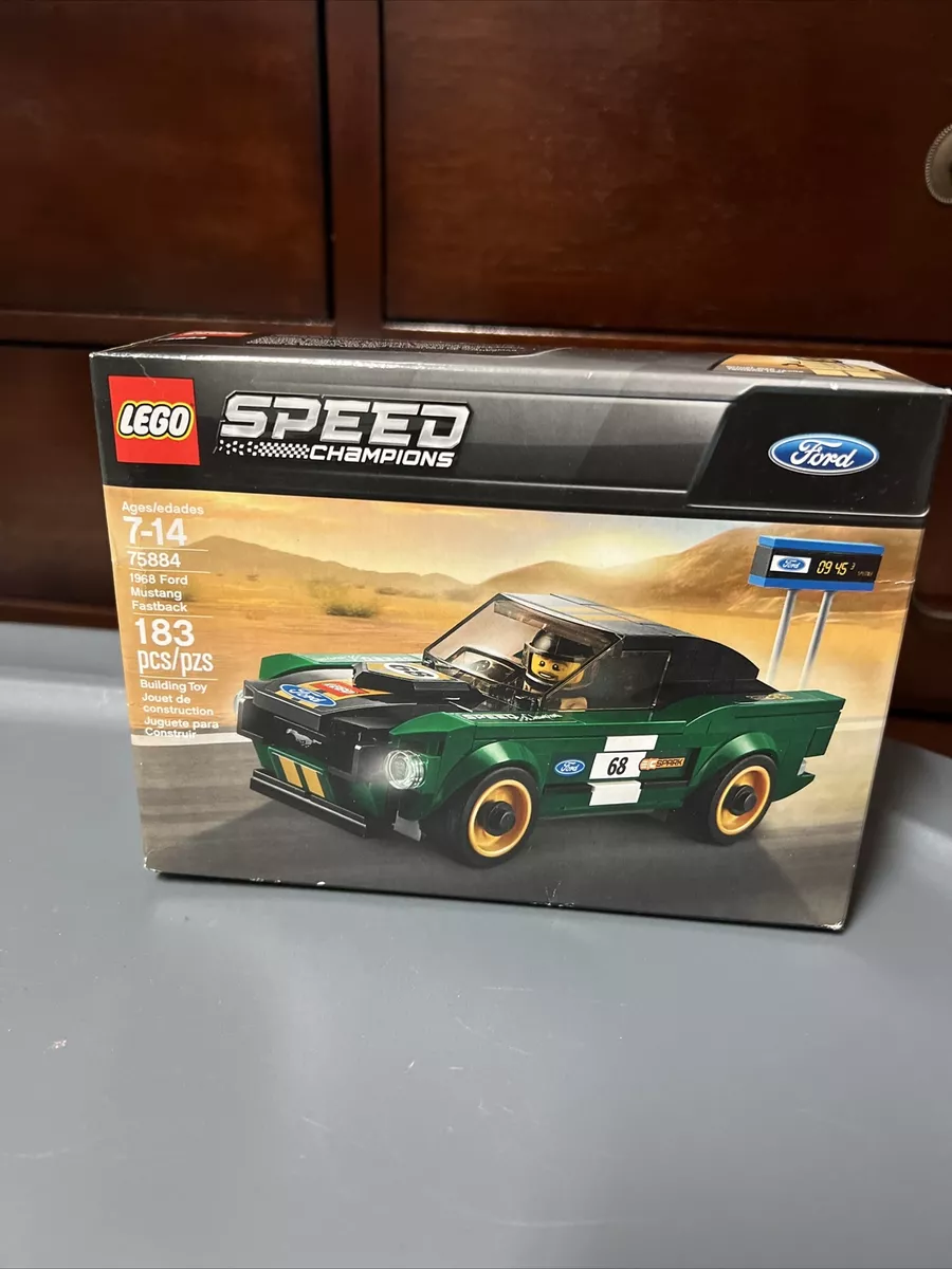 LEGO 75884 Speed Champions 1968 Ford Mustang Fastback New Retired