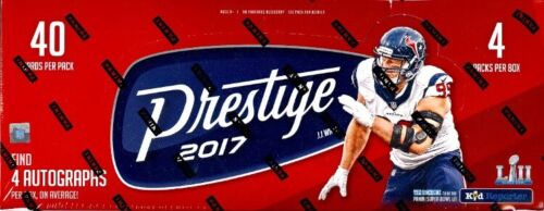 2017 PANINI PRESTIGE FOOTBALL HOBBY BOX BLOWOUT CARDS