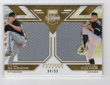 2016 Panini Elite Extra Edition Holo Gold /99 Carson Fulmer Tyler Glasnow