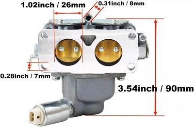 Carburatore Yibei-tech Per Briggs & Stratton V-Twin 20-25cv (MIA10632, 799109)