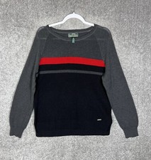 L-RL LAUREN ACTIVE Ralph Lauren Waffle Knit Long Sleeve Sweater Womens Size XL