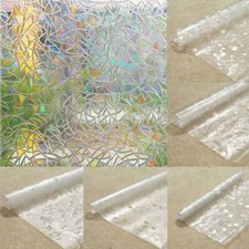 Hot PVC Privacy Window Glass Film Sticker Static Cling Frosted Stained Bathroom