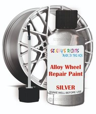 Toyota Gloss Black Or Silver Alloy Wheel Touch Up Repair Paint Curbing Scratch