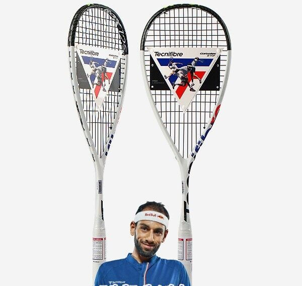 Ракетка для игры в сквош Tecnifibre Carboflex 125 X-TOP V1 755 квм 125 г 14x18 1 шт 47590₽