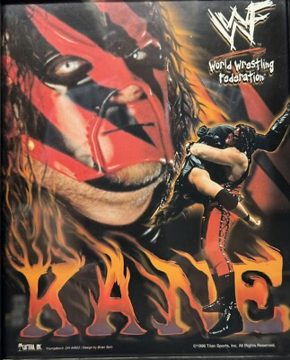 1998 KANE WWF Wrestler Titan Sports ~ Framed Print 8