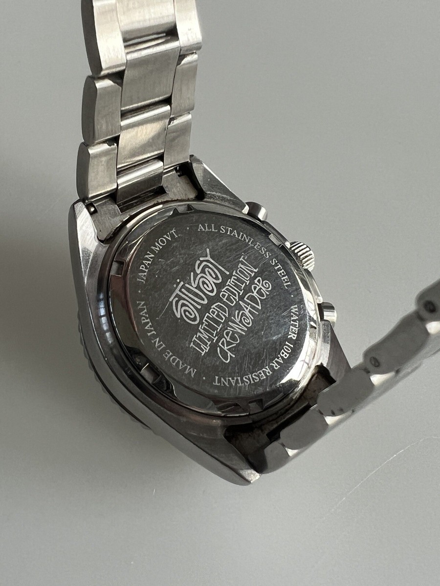 Stussy Deluxe Japanese Crewsader Watch | eBay Stussy Deluxe Japanese Crewsader Watch | eBay