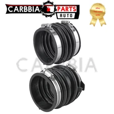 Set 2 Engine Air Intake Hose W/Clamp Resonator Fit:Lexus ES300 ES330 RX330 02-06