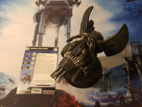 Star Wars Miniatures Bounty Hunters 54 Basilisk War Droid (HUGE)