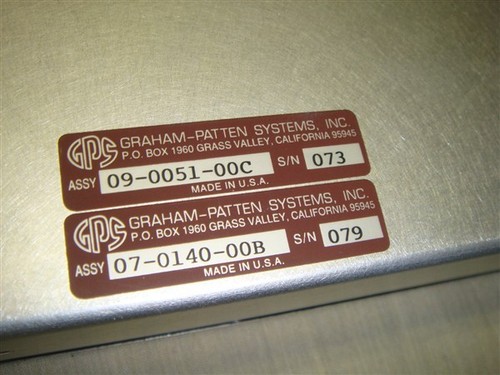GRAHAM-PATTEN SYSTEMS D/ESAM 400 DIGITAL AUDIO MIXER WITH CONTROL PANEL -READ!! - Picture 8 of 12