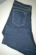 Rag & Bone Men Slim Straight Leg Fit 3 Fly Button Dark Blue Denim Jeans Sz 33x29