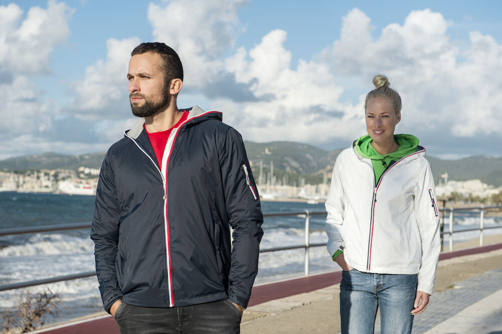 ARC'TERYX CLIQUE Giacca a Vento SEABROOK LADIES Nautico da DONNA Cappuccio Idrorepellente