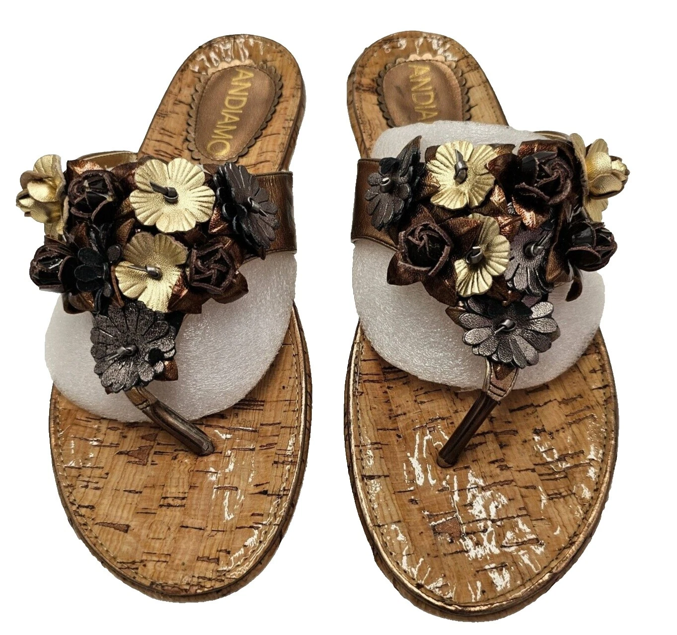 Sandalias florales para mujer ANDAME