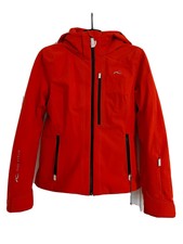 Nwt Kjus Women’s Evolve Ski Jacket Fiery Red Size S Eu36 Us6