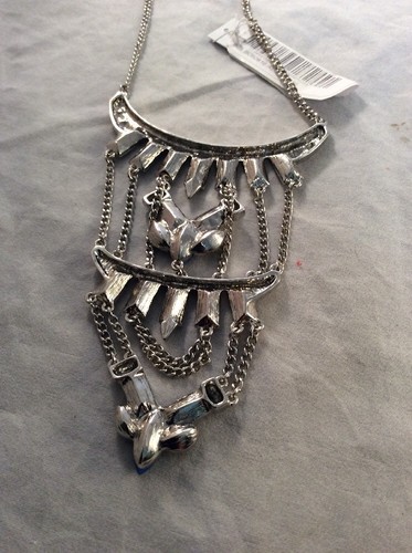 Bcbg Generation Necklace New With Tags Shades OF Blue Statement Piece Box C - Picture 8 of 10