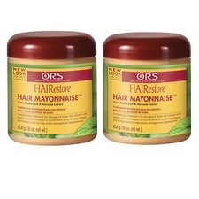 2x ORS Hairstore Hair Mayonnaise with Nettle Leaf & Horsetail Extract 454g 