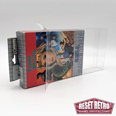 RESET RETRO Funda protectora adecuada para juegos Sega Game Gear en embalaje original game protector box lámina