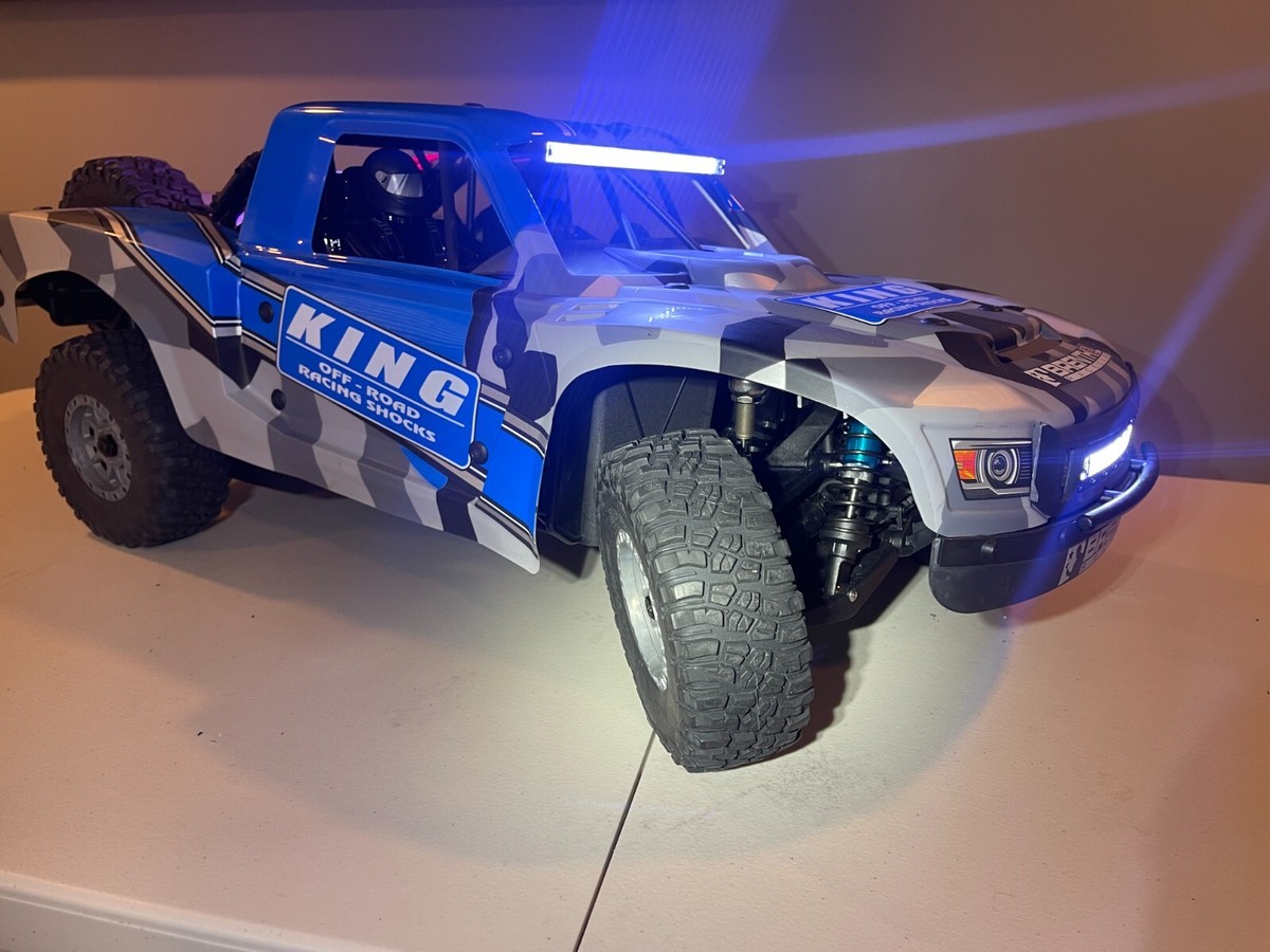 AXSPEED Alum Beadlock Felgen RC Radnaben für Losi 1/6 Super Baja Rey 2.0 RC Car