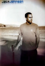 JACK JOHNSON POSTER On The Beach RARE HOT NEW 24X36