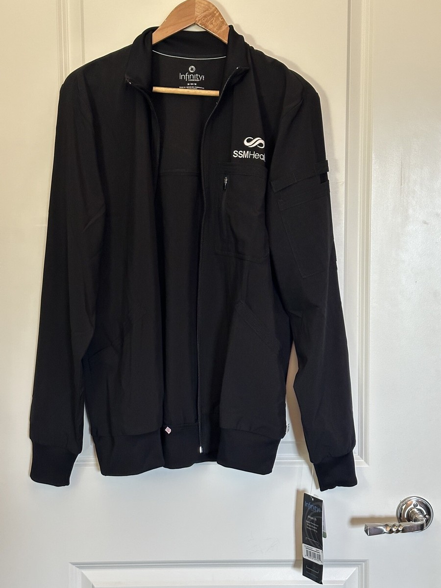 Cherokee Infinity SSM Health Men's Sporty Zip Front Jacket Cherokee Infinity SSM Health Men's Sporty Zip Front Jacket