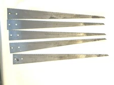 Disston Porter Saw Blade No.K302 Lot of 5 Shows Some Rust Still Sharp 14" Long