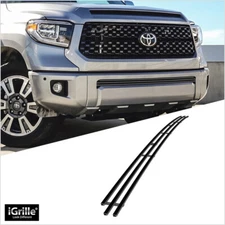 For 2014-2021 Toyota Tundra Lower Bumper Stainless Black Billet Grille Insert