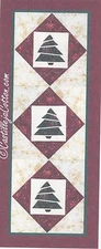 Sliced Trees Table quilt pattern by Castilleja Cotton for Quilt Woman