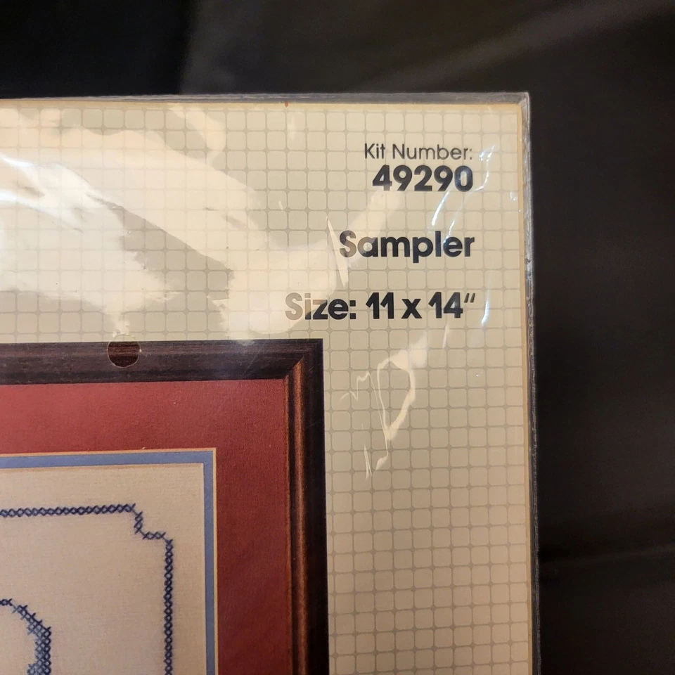 Bucilla Stitchery Sampler Kit "Celebración" Boda Aniversario Record 11" X 14" Foto 3 de 4