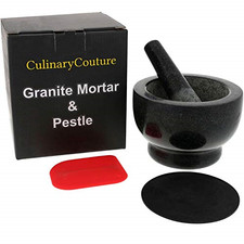pestle mortar grinding porous