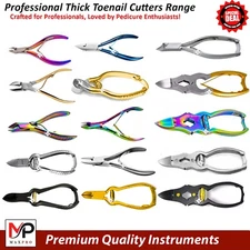 Toe Nail Clippers For Thick Nails Ingrown Cutter for Seniors Toenail Podiatry CE