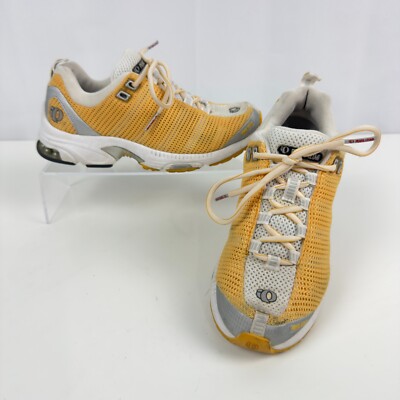 Pearl Izumi Shine Women's Size 7.5 Yellow White Running Athletic Sneakers Shoes