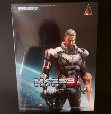 Mass Effect 3 COMMANDER SHEPARD PVC Figur 21Cm Play Arts Square Enix
