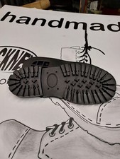 replacement sole for shoes and Boots black rubber sole for repairs, resole lug