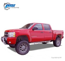 Extension Style Fender Flares Fits Silverado 1500 07-13 58 Only Paintable