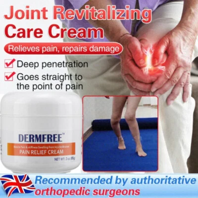 DERMFREE Joint Pain Relief Cream, Knee Neck Back Muscle Joint Arthritis Pain Relief Gel