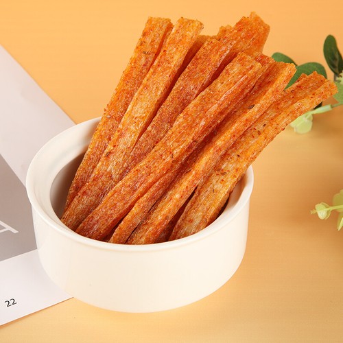 卫龙大面筋辣条 WEI LONG DaMianJin Spicy Gluten 65g*10 bags Chinese Snacks Food 华人零食 - Picture 4 of 6