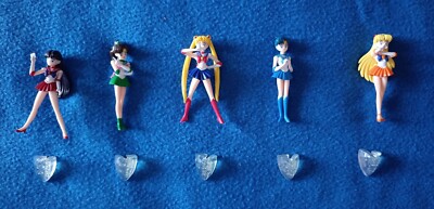 Sailor Moon Jupiter Mars Mercury Venus Figuren Games Preziosi 2010-11 Anime TV