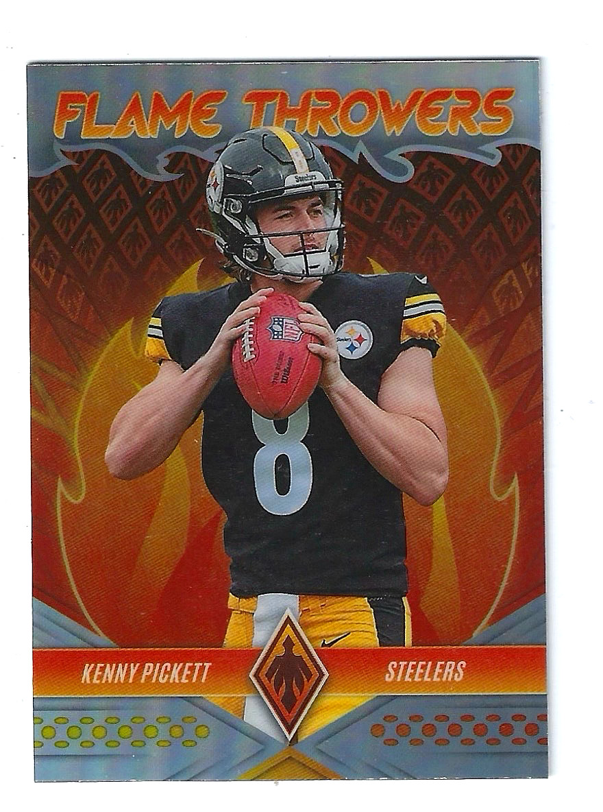 2022 Panini Phoenix Flame Throwers #27 Kenny Pickett