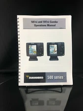 Humminbird 587ci 597ci Fish Finder Operators Manual User Instructions