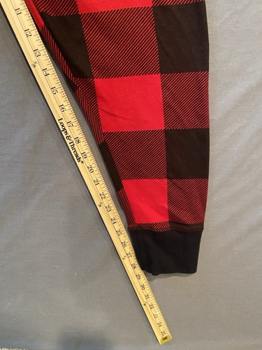 Lazy One Pajama Pant Mens 2XL Plaid Red Jogger Plaid Comfort Tappered Leg - Picture 8 of 8