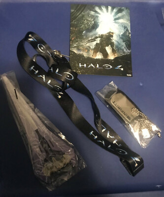 Halo 4 Infinity Unc 343 Industries Limited Edition Dog Tag lanyard
