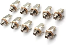 Switchcraft L11 1/4" Mono Jack w/ Extra Long Bushing - 10 Pack - Free Shipping