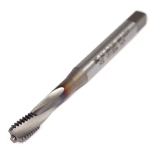 OSG Bottoming Spiral Flute Tap M8x1.25 6H 3FL V-HSS TiCN 1311300608