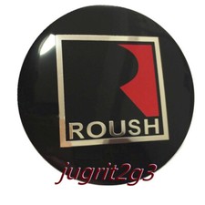 85mm Aluminum Sticker R Roush Auto Steering Wheel Cover Trim For Mustang Shelby 85mm Aluminum Sticker R Roush Auto Steering Wheel Cover Trim For Mustang Shelby