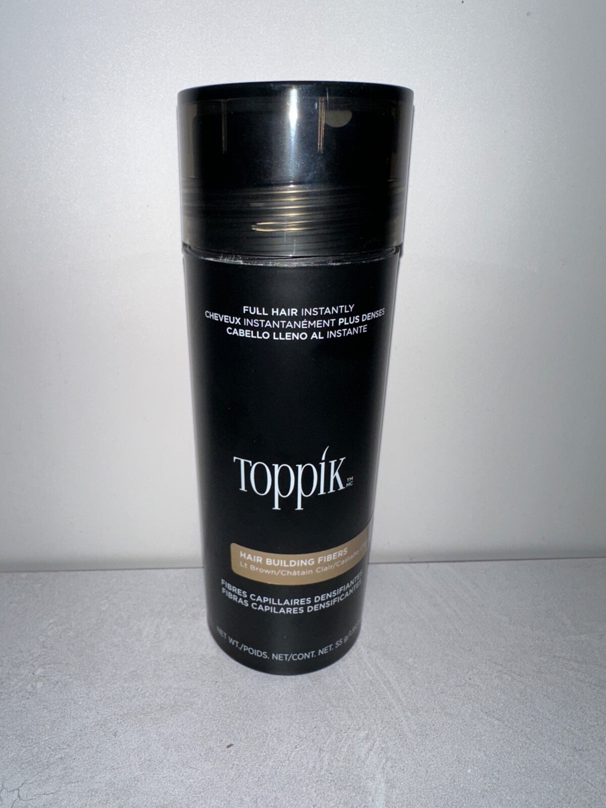 TOPPIK Hair Building Fibers LT Brown 55g/1.94oz FREE SHIPPING eBay