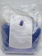 Lavender Hard Wax Beans Hair Removal Solid Hot Film Waxing Beads 3.3  lb